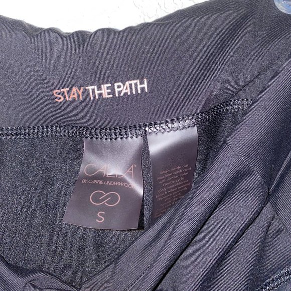 Calia Workout Shorts black mesh trim - Picture 3 of 3